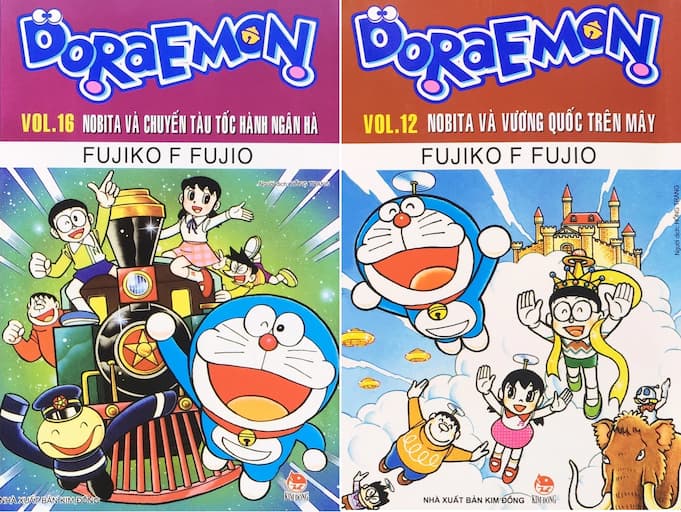 Combo 5 cuốn Truyện Doraemon Dài Tập